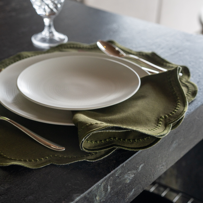 Tablescape Set Verde (Servilleta y Mantel)
